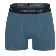 Majtki męskie - Męskie bokserki Progress E SKN 28HA Rozmiar: XL / Kolor: zielony - miniaturka - grafika 1