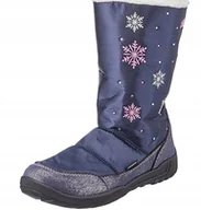Śniegowce damskie - LICO ŚNIEGOWCE GRANATOWE DZIEWCZĘCE ZIMA 29 SŻT - miniaturka - grafika 1