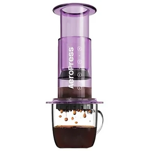 Zaparzacz AEROPRESS Clear Fioletowy - Zaparzacze i kawiarki - miniaturka - grafika 1