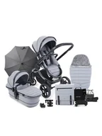 Wózki dziecięce - Wózek głęboko-spacerowy iCandy Peach 7 light grey - kompletny zestaw - miniaturka - grafika 1
