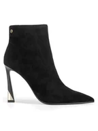 Botki damskie - Eva Minge Botki HESA-1112-0402-3 Czarny - miniaturka - grafika 1