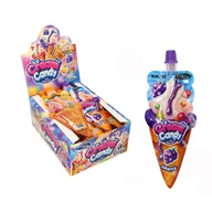 Gumy do żucia, lizaki, dropsy - ICE CREAM CANDY WYCISKANY ŻEL OWOCOWY (20G) 30SZT - miniaturka - grafika 1