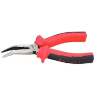 Kombinerki i obcęgi - KS Tools Zagięte szczypce ząbkowane ERGOTORQUE, 210 mm, 115.1019 - miniaturka - grafika 1