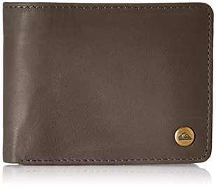 Quiksilver Mac - potrójnie składany skórzany portfel męski EQYAA03940, czekoladowobrązowy, L, Casual - Portfele - miniaturka - grafika 1
