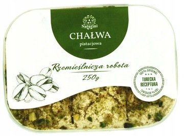Chałwa Pistacjowa Z Ksylitolem Rzemieślnicza 250g