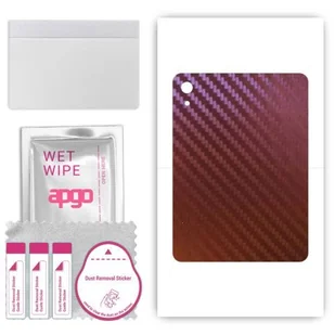 folia naklejka skórka strukturalna na TYŁ do Apple iPad 2022 - Carbon Kameleon CAKA5 - apgo SKINS - Akcesoria do tabletów i e-booków - miniaturka - grafika 1