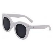 Okulary dla dzieci - Elle Porte Damskie okulary przeciwsłoneczne brooklyn - white - miniaturka - grafika 1