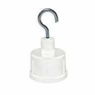 Lampy ogrodowe - Metalowy Hak Do Girland - Biały Eko-Light - miniaturka - grafika 1
