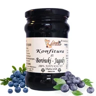 Konfitury, marmolady, powidła - Konfitura z Borówki i Jagody 370g – Naturalna, Ręcznie Robiona! - miniaturka - grafika 1