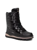 Buty dla dziewczynek - Geox Śniegowce J Adelhide G.Babx A J16EWA 0LVBC C9999 S Czarny - miniaturka - grafika 1