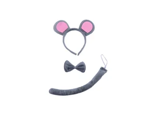 Zestaw Myszka - 1 kpl. - Dodatki do strojów karnawałowych - miniaturka - grafika 1