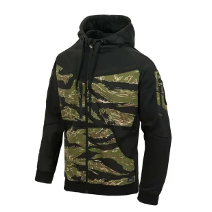 Bluza z Kapturem Helikon-Tex ROGUE Hoodie (FullZip) Tiger stripe - Odzież taktyczna i umundurowanie Bluza z Kapturem Helikon-Tex ROGUE Hoodie (FullZip) Tiger stripe - Odzież taktyczna i umundurowanie - miniaturka - grafika 1