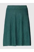 Spódnice - Spódnica o długości do kolan z fakturowanym wzorem model VIRIL - Vila - miniaturka - grafika 1