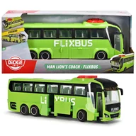 Samochody i pojazdy dla dzieci - Dickie Toys Flixbus Autobus Turystyczny Autokar Zielony - miniaturka - grafika 1