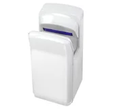 Suszarki do rąk i włosów - Kieszeniowa suszarka do rąk z ABS biała Linea Trade M-6666W - miniaturka - grafika 1