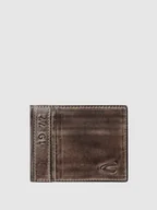 Portfele - Portfel ze skóry w stylu retro - miniaturka - grafika 1