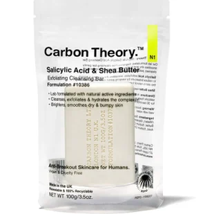 Carbon Theory Salicylic Acid & Shea Butter Mydło do Twarzy z Kwasem Salicylowym 100g - Mydła - miniaturka - grafika 1