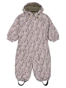 Pajacyki dla niemowląt - mikk-line Kombinezon zimowy w kolorze jasnoróżowym - miniaturka - grafika 1