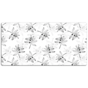 Podkładki na biurko - Podkładka na całe biurko Przezroczyste liście 120x60 cm - miniaturka - grafika 1