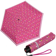 Parasole - Lekki składany parasol Knirps Rookie Triple Pink Reflective - miniaturka - grafika 1