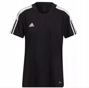 A50 Koszulka ADIDAS damska TIRO HE7171 rozmiar XXS - Koszulki i topy damskie - miniaturka - grafika 1