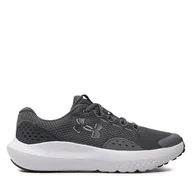 Buty dla chłopców - Buty do biegania Under Armour UA BGS Surge 4 3027103-101 Szary - miniaturka - grafika 1
