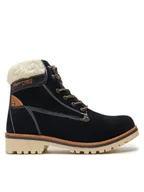 Botki damskie - Vertigo Alpes Trapery Castro W Czarny - miniaturka - grafika 1