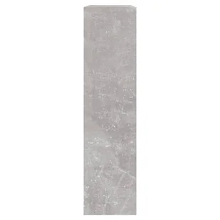 Lumarko Szafka na buty, lustro i 2 szuflady, szary beton, 63x17x67 cm - Szafki na buty - miniaturka - grafika 7