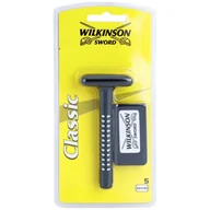 Maszynki do golenia i wkłady - Wilkinson Sword Classic maszynka do golenia + ostrza wymienne 5 szt 6 szt - miniaturka - grafika 1