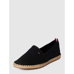 Espadryle z bawełny - Tommy Hilfiger - Półbuty damskie - miniaturka - grafika 1