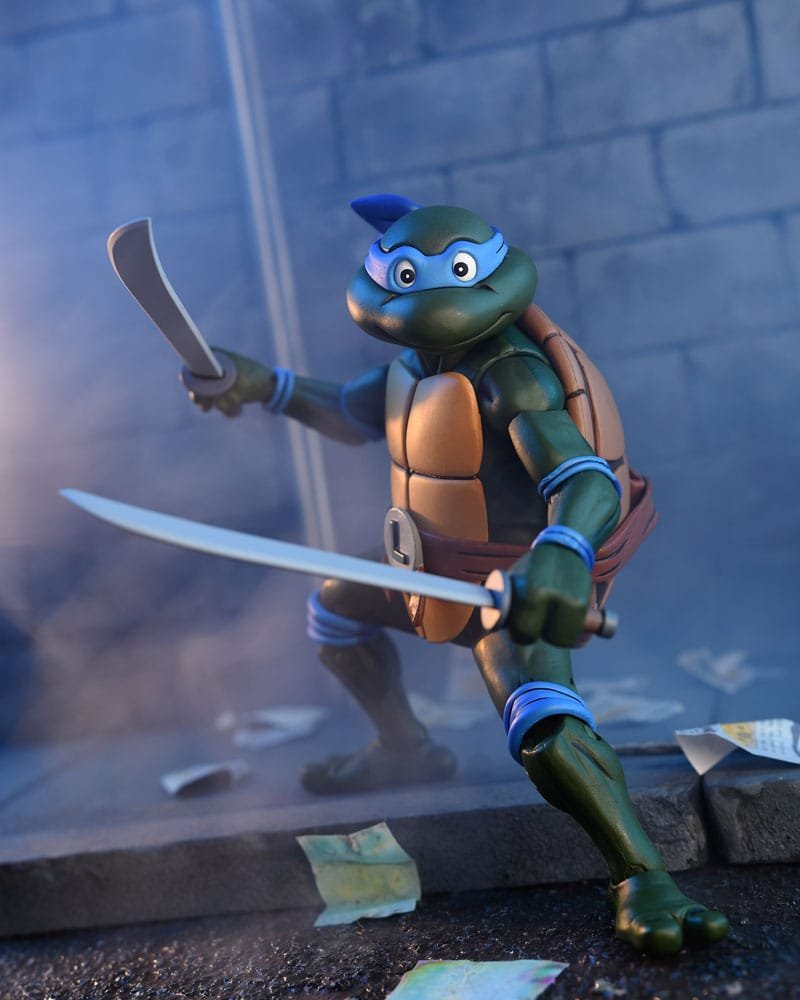 Teenage Mutant Ninja Turtles (Cartoon) Action Figure Ultimate Leonardo
