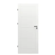 Drzwi wewnętrzne - Porta Drzwi wewnętrzne pełne Trim W 80 Lewe Białe - miniaturka - grafika 1