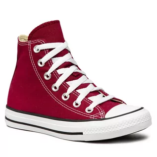 Trampki damskie - Converse Trampki All Star Hi Maroon M9613 Bordo - grafika 1