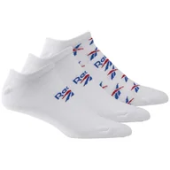 Skarpetki męskie - Skarpety stopki REEBOK CL FO INVISIBLE SOCK 3P GG6680 – Biały - miniaturka - grafika 1