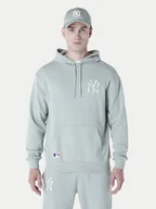 Bluzy męskie - New Era Bluza New York Yankees MLB League 60596175 Zielony Regular Fit - miniaturka - grafika 1