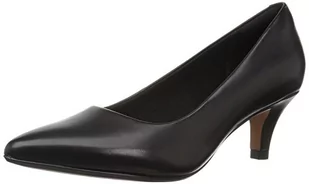Clarks Linvale Jerica czółenka damskie, czarny - czarna skóra - 43 EU - Czółenka - miniaturka - grafika 1
