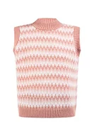 Swetry damskie - aleva Damski sweter z dzianiny 15525005-AL04, różowy, wielokolorowy, XL/XXL, Różowy, wielokolorowy., XL-XXL - miniaturka - grafika 1