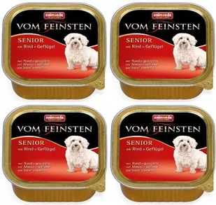 Animonda Dog Vom Feinsten Senior smak: wołowina z kurczakiem 24 x 150g - Mokra karma dla psów - miniaturka - grafika 1