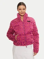 Kurtki damskie - EA7 Emporio Armani Kurtka zimowa 7W000009 AF10265 FA009 Fioletowy Regular Fit - miniaturka - grafika 1