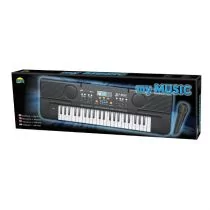 Dromader Keyboard duży z mikrofonem WEDROI0UD035318 - Instrumenty muzyczne dla dzieci - miniaturka - grafika 1