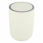 Kosze na śmieci - Kremowy kosz na śmieci Wenko Agropoli 5,5 l - miniaturka - grafika 1