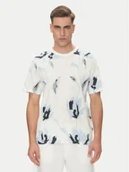 Koszulki męskie - Jack&Jones T-Shirt Palermo 12279351 Biały Regular Fit - miniaturka - grafika 1