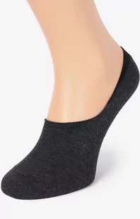 Marilyn 2-pack ciemnoszare stopki męskie z silikonem Men Silicon, Kolor ciemnoszary, Rozmiar 39-42, Marilyn - Primodo.com - Skarpetki męskie - miniaturka - grafika 1