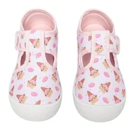 Buty dla dziewczynek - Kapcie JENNY CEO-CM240429-9DZ Różowy - miniaturka - grafika 1