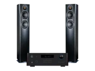 Zestawy stereo - Rotel RA-1572 MK II (czarny) + Carina FS247 (czarny) - miniaturka - grafika 1