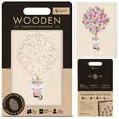 Albumy fotograficzne - Cozywood Księga gości na odciski palców Kot - miniaturka - grafika 1