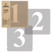 Szablony malarskie - Nakleo szablon malarski wielokrotny // cyfry 100 mm // Times Roman Cyfry SZA-FON-003_10 - miniaturka - grafika 1