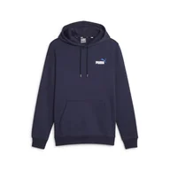 Bluzy sportowe męskie - Bluza męska Puma ESS+ 2 Col Small Logo Hoodie FL - miniaturka - grafika 1