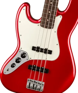 Fender Player Jazz Bass Left-Handed Pau Ferro Fingerboard Candy Apple Red - Gitary basowe - miniaturka - grafika 1