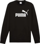 Bluzy męskie - Bluza męska Puma ESS No.1 Logo Crew TR czarna 682560 01 S - miniaturka - grafika 1